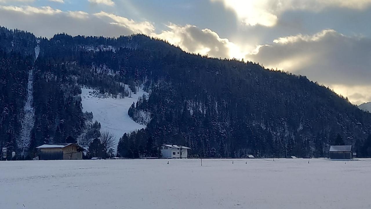 Fewo M & M Scharnitz Exteriör bild
